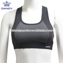 Customized yoga crop top breathable yoga bra