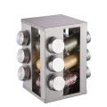 Stainless Steel Spice Rack 12pcs