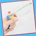 Cheap Plastic Small Transparent Water Gun Toy with Candy