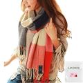 LADES Women Tartan Scarf