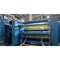 High speed precision roll plastic film slitting rewinder