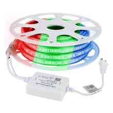 Color changing flexible LED strip