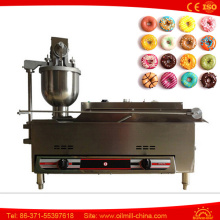 Автоматическая газовая автоматическая мини-машина для коммерческого производства пончиков
