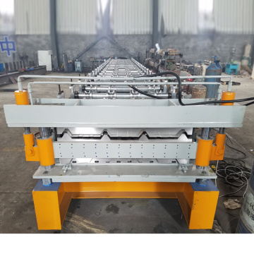 IBR Metal Sheet Double Layer Roll Forming Machine