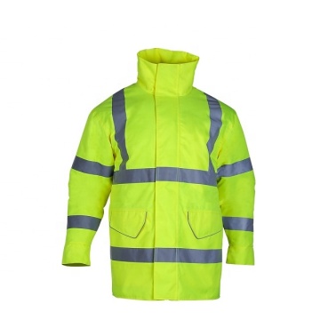 Winter Safety Jackets For Construction With Multiple Pockets