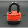 Laminated Iron Rubber Cover Padlock