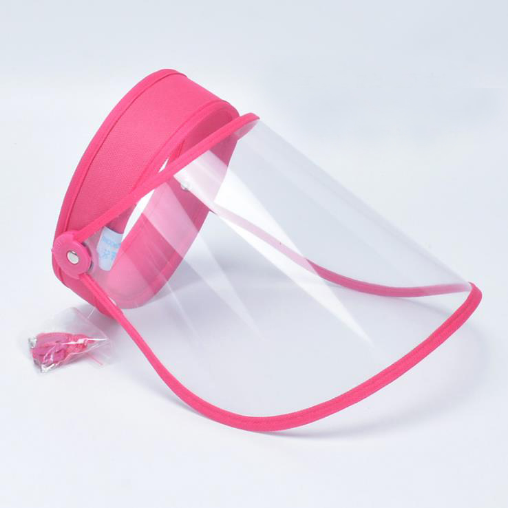 Children Protective Mask Face Shield Mask Hat Visor Cap Manufacture