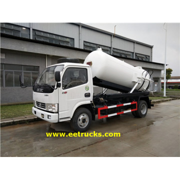 Dongfeng 7000 Litros de sucção de caminhões