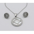 Ladies Necklace And Earring  Crystal Jewelry sets