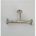 Sanitary Stainless Steel Clamp Equal Tee