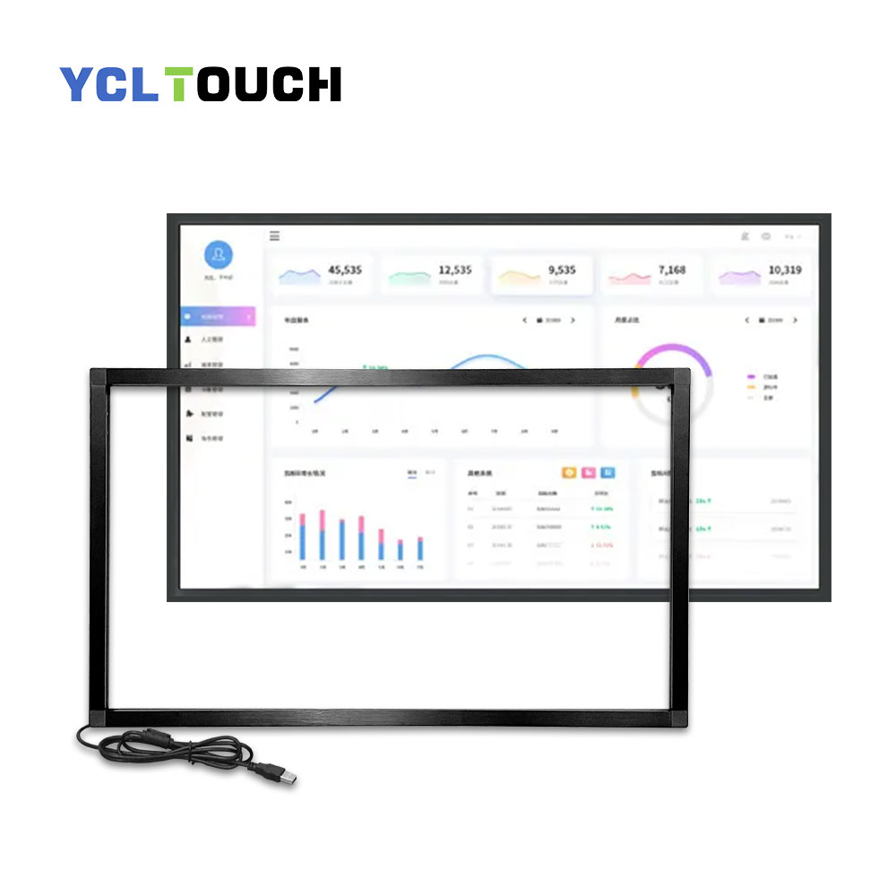 High precision 24 inch interactive multi infrared 20 point touch frame overlay6 High precision 24 inch interactive multi infrared 20 point touch frame overlay6