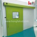 Porte coulissante à hôpital intérieur étanche en acier inoxydable