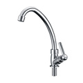 Brass Main Body Long Neck Kitchen Sink Faucet