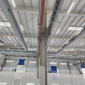 Diaphragm fiber fabric air duct