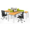 Office cubicle workstation desk 2,4,6 person workstation