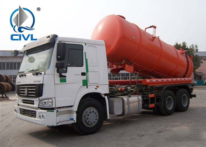 6x4 Sewage Suction Truck 4