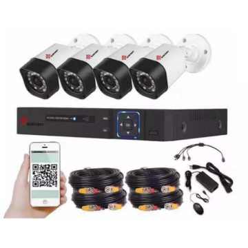 Kit de système de vidéosurveillance sans fil 3MP 8CH NVR NVR HD