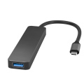 Adaptador USB 3.0 Tipo C de 4 puertos