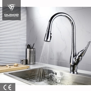 Elegant Rotatable Pull Out Kitchen Sink Faucet Mixer