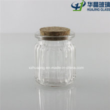 80ml Mini Clear Empty Pudding Glass Mason Jar