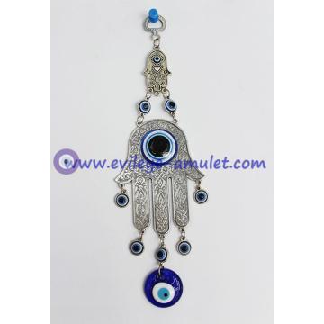 Evil Eye Hamsa CHAI Judaica Wall Hanging Israel Jewish Home Blessing