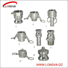 Aço inoxidável Camlock Quick Acoplamentos Tipo a, B, C, D, E, F, DC, Dp