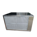 Swimming pool heat pump with stainless steel