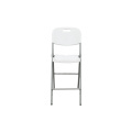 Silla de acero blanca plegable popular de la boda plegable al aire libre