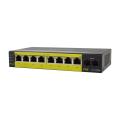 9 Ports 10/100M Unmanaged Power Over Ethernet Switch