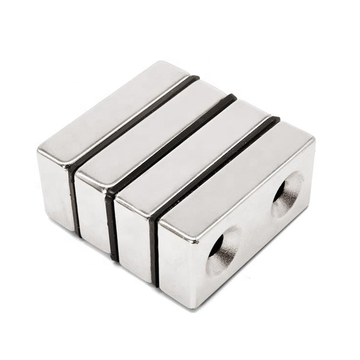 block countersunk hole magnet NdFeb magnet