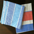 Multi Colors Striped Tarpaulin Waterproof Fabric