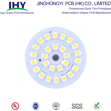 Customized Single-side Round Aluminum PCB 12v LED Light Circuit Board