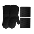 Custom BPA Free Silicone Silicone Oven Mittens