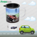 FreeSub Sublimação plástico caneca de viagem com impressão de fotos