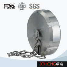 Stainless Steel 6 Slots Hygienic Blind Nut with Chain (JN-UN1008)