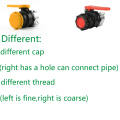 Valve à billes de poignée DN50 de qualité stable anti-corrosive DN50