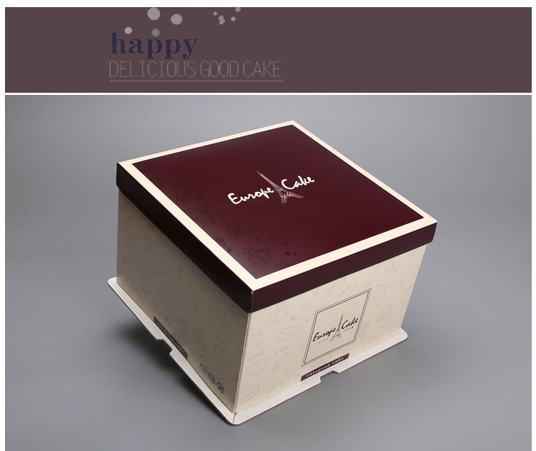 wedding cake box design