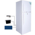 Refrigerador e refrigerador solar de porta dupla com painel solar