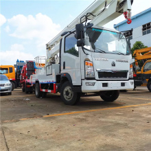 13m JiangLin folding arm high altitude operation truck