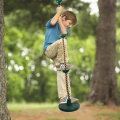 Backyard Climbing Rope Tree Swing with Platform