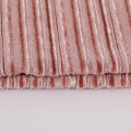 New Hot Selling Knit Fabric Crushed Velour Fabric