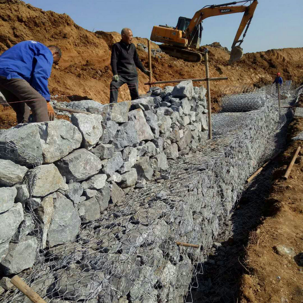 Hexagonal Gabion Mesh