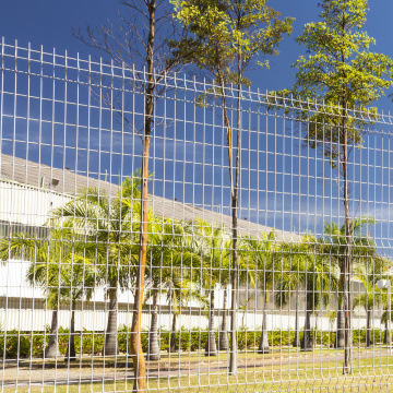 Commercial Welded Wire Mesh Fence 3D Models