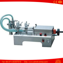 Semi-Automatic Two Heads Stainless Steel 316L Sunflower Oil Filling Machine