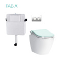 Floor Mounted Dual Flush Smart Toilet With Bidet