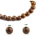 500 PCS Dark Brown round Wooden Beads 8mm