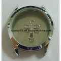 High Quality 316L Stainless Steel Watch Case with Crystals