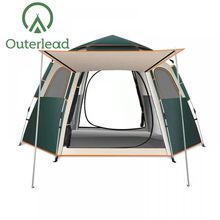 3-4 Man Waterproof Double Layer Quick Pitch Tent