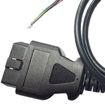 Automóvil 16 alfileres Cable OBD masculino