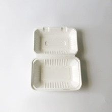 9x6 &#39;&#39; 1000 ml de récipient alimentaire Bagasse